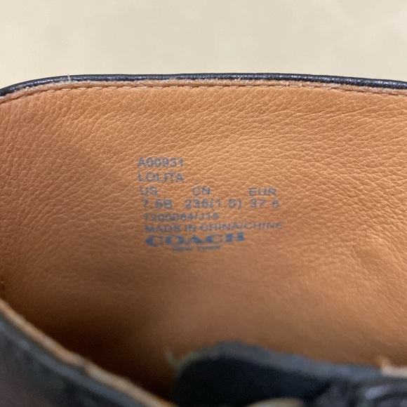 Coach Lolita Stiletto Open Toe Bootie size 7.5 - Picture 4 of 11